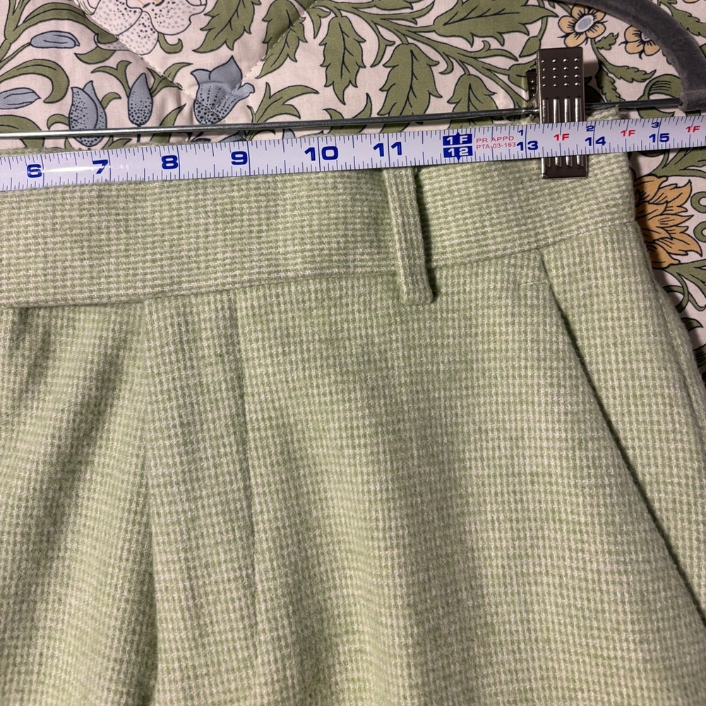 ASOS Design Light Sage Green Textured Dress Pants 28 NWOT - Picture 5 of 9
